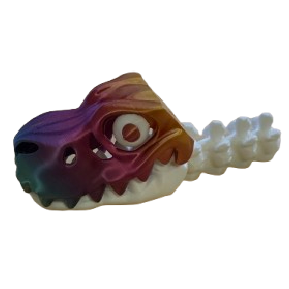 Klíčenka: T-Rex s očima