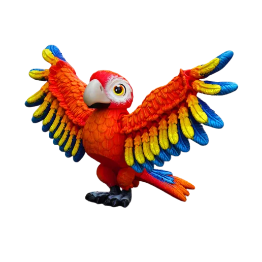 Malovací sada: Papoušek