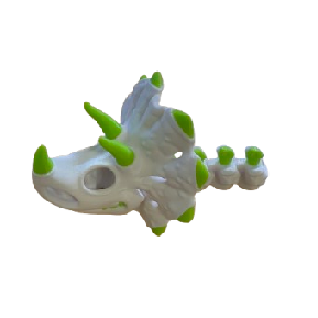 Klíčenka: Triceratops