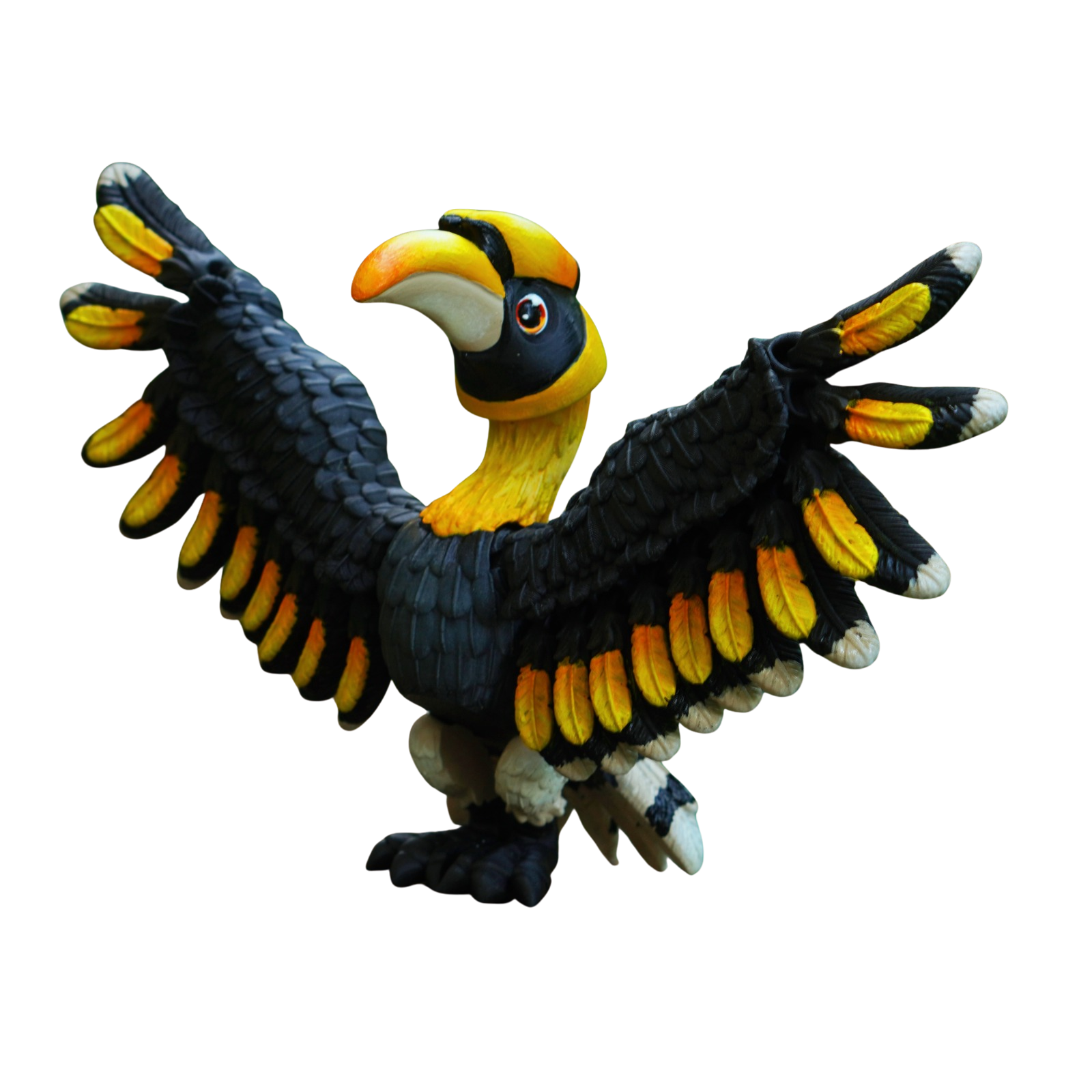 Malovací sada: Dvojzoborožec indický