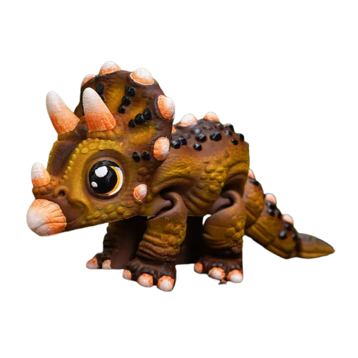 Malovací sada: Mládě Triceratops